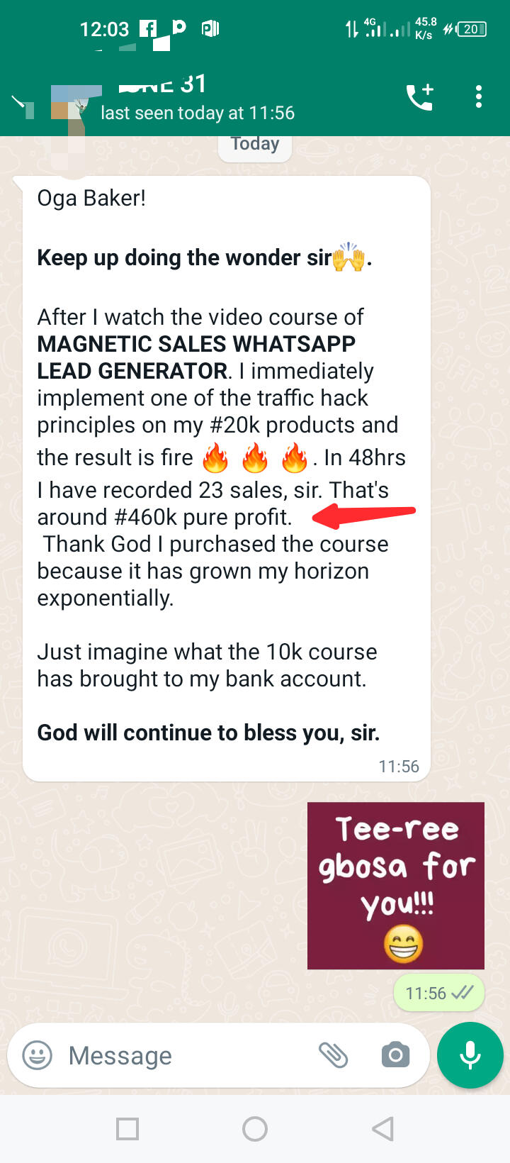Magnetic Sales Whatsapp Lead Generator